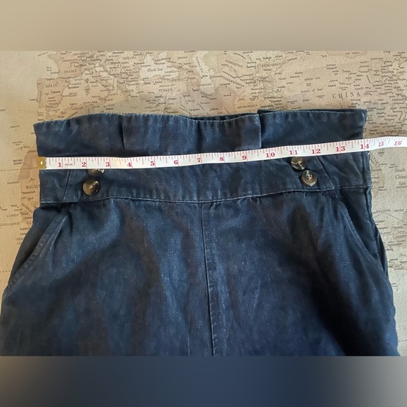 🆕Who What Wear Crop Wide Leg High Rise Denim Pants Size 6 New - Picture 9 of 13